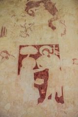 Wall painting of Doubting Thomas