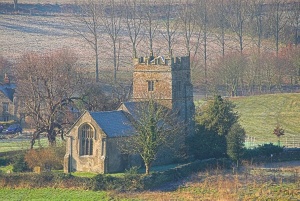 Little Rollright church