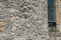 Late Saxon herringbone stonework