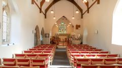 The restored interior of St Jerome's