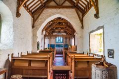 Looking east down the nave