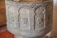 A closer look at the 12th-century font bowl