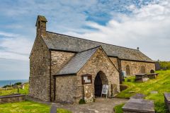 The church from the south-west