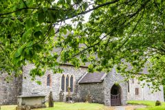 Approaching the south porch