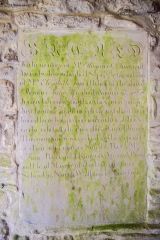 Thomas Jones memorial, 1762