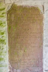 Mary Powell memorial, 1772