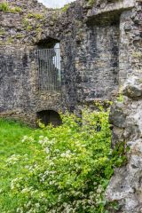 Inside the tower ruins
