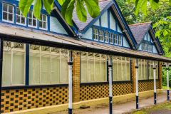 The beautiful Victorian spa buildings