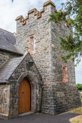 The west tower and north porch