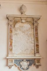 Thomas Evans memorial, 1743
