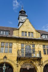 Llanidloes, The Town Hall, formerly a temperance hotel