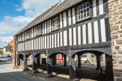 Old Market Hall, west facade