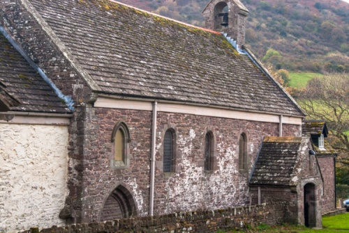 St David's church, Llanthony