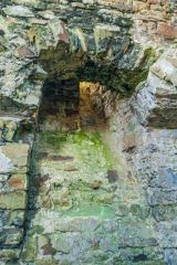 Remains of a medieval chimney