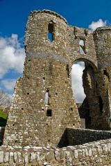 The castle gatehouse