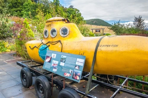 The Viper Fish submarine used in the 1969 search