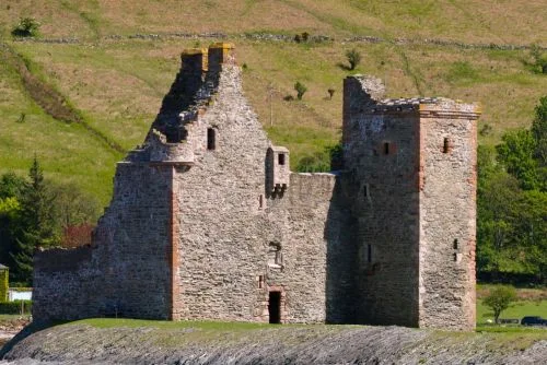 The south castle facade