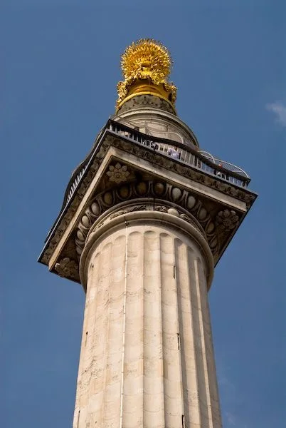 The top of the Monument