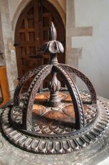 The Victorian font cover