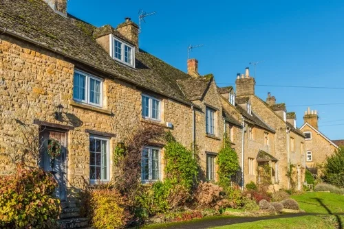 Typical Cotswold cottages