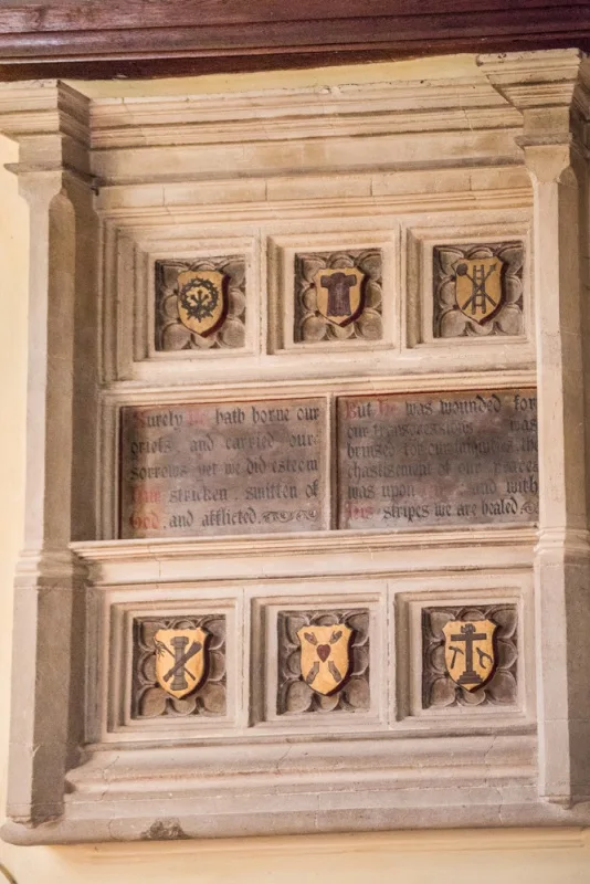 The peculiar 'Easter Sepulchre' monument