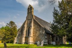 The church's west facade