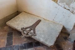 An ancient grave slab and cross