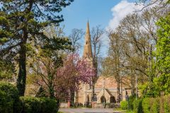 A view of All Saints Church, Longstanton