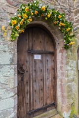 The Romanesque west doorway