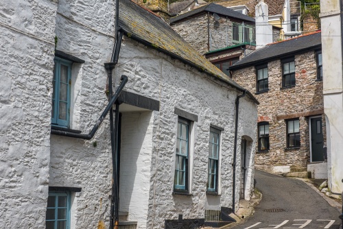 Old cottages in Looe