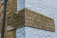 1658 Walter Kendall inscription