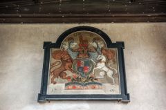 1749 royal coat of arms