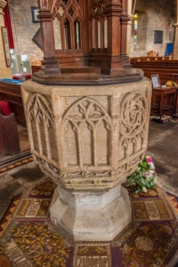 The 14th century font