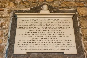 Sir Humphrey Davy memorial