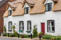 18th century thatched cottage on Norwich Road