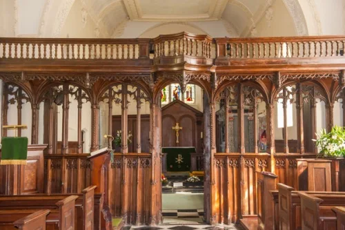 The 16th-century screen