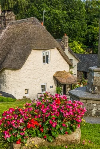 Thatched cottage, Lustleigh