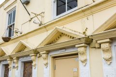 The ornate facade of the former Royal Mail pub