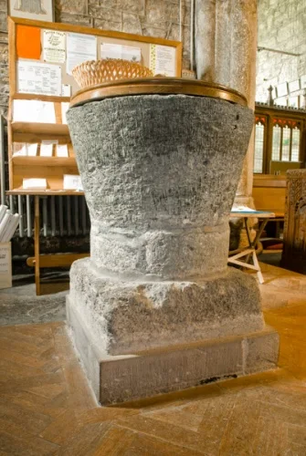 The late Saxon font