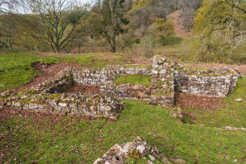 The Roman bathhouse complex