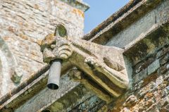 A grotesque gargoyle