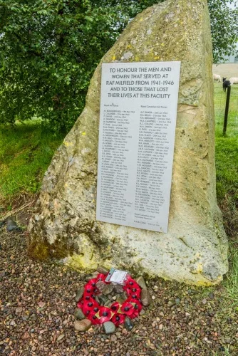 The RAF Milfield memorial