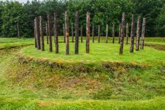 The inner ditch and henge monument