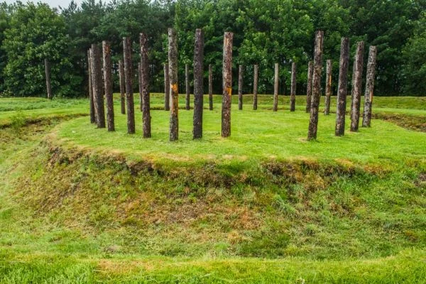 The ditch and inner henge