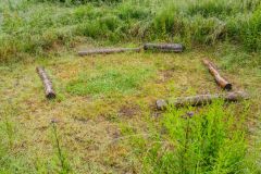 Remains of the Mesolithic hut