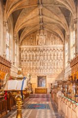 Magdalen College, Oxford, The Chapel  interior