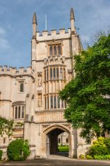 Magdalen College, Oxford, The college gatehouse