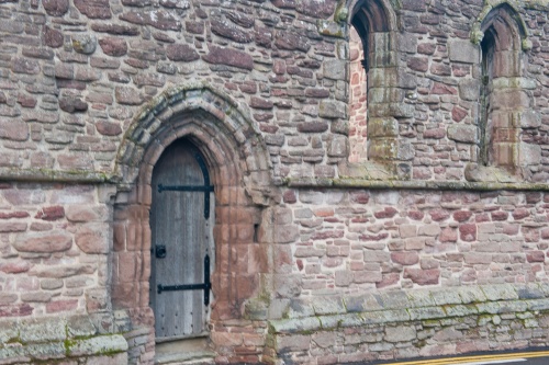 The chapel entrance