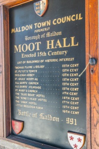 List of historic Maldon buildings outside the Moot Hall
