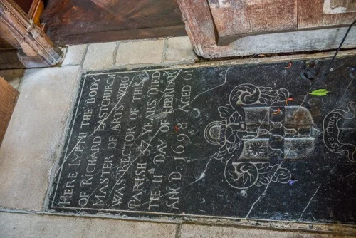 Richard Eastchurch grave slab, 1698